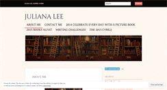 Desktop Screenshot of julianaleewriter.com